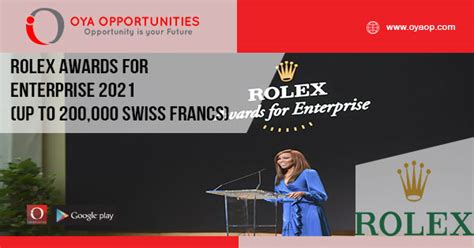 2021 rolex awards for entrepreneurship is now open for nominations|2021 rolex awards.